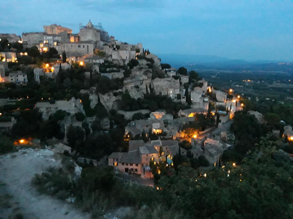 Le Mas De La Glycine Roussillon  Bagian luar foto
